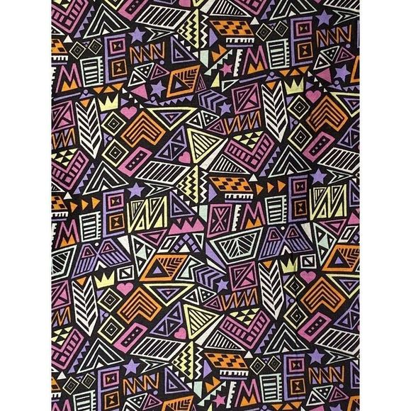 Fresh Prince of Bel-Air Mens Shirt Size Medium 90s Vintage Geometric Pattern - Picture 5 of 12